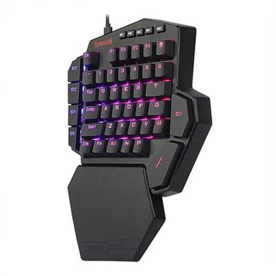 Redragon K585 DITI One-Handed RGB Mechanical Gaming Keyboard, Type-C Professional Gaming Keypad with 7 Onboard Macro Keys, Detachable Wrist Rest, 42 Keys Black, Blue Switch Redragon K585 DITI One-Handed RGB Mechanical Gaming Keyboard, Type-C Professional Gaming Keypad with 7 Onboard Macro Keys, Detachable Wrist Rest, 42 Keys Black, Blue Switch